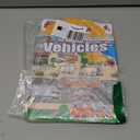 iGetooy 4 Sets Sticker Books for Toddlers 3+ Years, Jelly Reusable Sticker Book for Kids, Toddler Airplane Travel Essentials Toys for Kids