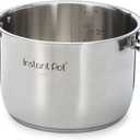 Instant Pot Stainless Steel Inner Cooking Pot with Handles, 6-Qt, Polished Surface, Use with 6-Qt Duo Evo, Pro & ProPlus