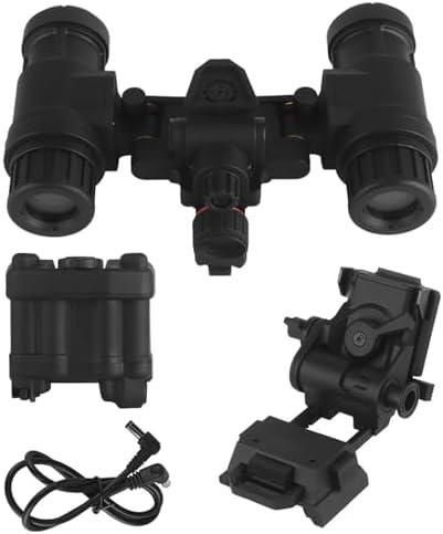 Tactical Night Vision Goggles Model AN/PVS31 with Adjustable Helmet Mount for Cosplay and Display, No Function
