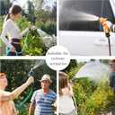 TAROSE Garden Hose Quick Connect Fittings No-Leak Water Hose Quick Connect Fittings Male and Female 3/4 Inch Garden Hose Fitting Quick Connector- 6 Set