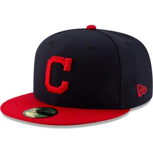 New Era Men's Cleveland Indians 59Fifty Home Navy Authentic Hat 70458576 (7