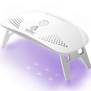 Beetles Uv Light for Nails Mini Nail Lamp Poly Nail Gel Curing Lamp Nail Gel Portable UV Led Nail Lamp Nail Light for Gel Top Coat Gel Nail Polish Manicure Tool DIY Nail Art