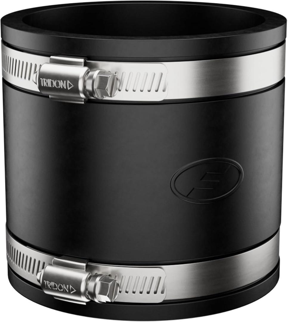 Fernco P1056-44 Flexible PVC Pipe Coupling for Cast Iron, Plastic or Steel to Cast Iron, Plastic or Steel Connections