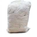A99300 Select Quality Cleaning T-Shirt Cloth Rags, Lint Free, White, 3 lb Bag