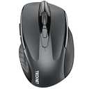 TECKNET Wireless Mouse (2.4G & BT5.0/3.0) Silent 4800 DPI Computer USB A & Bluetooth Mouse 6 Buttons, Wide Compatibility - Grey