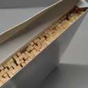 Yulejo 150 Pieces Balsa Wood Sticks 1/8 x 1/8 x 12 Inch Hardwood Square Dowels Unfinished Wooden Strips for DIY Molding Crafts Projects Making