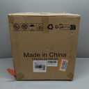 Narrow Nightstand with Drawer, Small Nightstand, Bedside Table, Solid Wood Modern Bedside Table for Bedroom, Study, Toilet(Walnut)