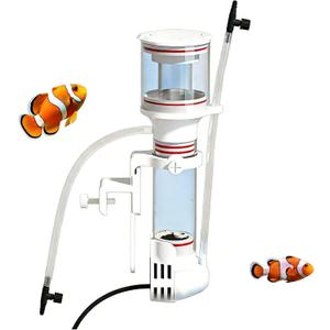 Fish Tank Protein Skimmer Protein Skimmers for Saltwater Equipped with a DC Pump with Adjustable Flow Control, Protein Skimmer the Maximum Capacity of the Aquarium can Reach 25 gallons.