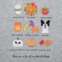 MNLYBABY Halloween Ghost Shirt for Women Funny Spooky Season Short Sleeve Letter Print Tee Fall Holiday Tops (Medium, Light Grey)