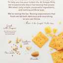 Simple Mills Almond Flour Crackers, Farmhouse Cheddar - Gluten Free, Healthy Snacks, 4.25 Ounce (Pack of 1) (EXP 05/15/26)