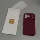 Miracase Magnetic for iPhone 17 Pro Max Case, Compatible with MagSafe, Integrated Silicone Camera Control Cover, 3.0mm Thicken Shockproof Drop Protection Phone Case for 17 ProMax, Wine Red