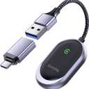 Wireless CarPlay Adapter for Apple (2025 Upgraded) - No Latency Wired CarPlay to Wireless, Instant Connectivity, Super Mini Car Play Dongle for iPhone Fit for Cars with Built-in CarPlay