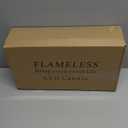 Set of 24 Waterproof Outdoor Flameless Candles, LED Candles with 4 Remote and Timer,(H 4" 5" 6" x D 2.2"),for Christmas,Halloween,Wedding,Festival