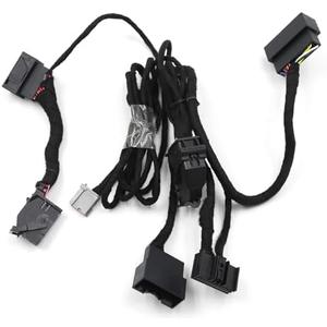 Newnessai HC3Z 19A387 B 4 to 8Inch PNP Conversion Power Harness Kit, Replacement for Ford Edge Fusion (Factory Auto Climate) Super Duty Mustang, Replaces HU5Z 19A387 A