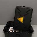 Hrensaw Large Outdoor Electrical Box Waterproof(12.5x8.5x5inch),IP54 Waterproof Outdoor Outlet Covers,Weatherproof Extension Cord Covers Protect Outlet,Plug,Timer,Power Strip,Holiday Light,Black