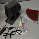 Christmas Tree Color Wheel with E27 LED Light, Rotating 4 Color Wheel for Aluminum Christmas Tree, UL Certification Vintage Rotating Wheels for Silver Tinsel Xmas Trees (Timer)