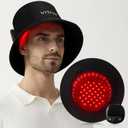 Red Light Therapy for Hair Growth, Red Light Cap for Hair Regrowth Black