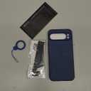 Magnetic Slim Case Fit for Google Pixel 9 Pro XL (2024) [Compatible with Magsafe] Ultra-Thin Lightweight Durable Minimalist Matte Hard Cover Case Shockproof Non Slip Ring-Blue