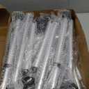 Folding Walkers for Seniors with 2 Skis and 5" Wheels, Lightweight Adult Rolling Walker, Supports Up to 350 Pounds, Adjustable Height, Aluminum Standard Walker, Silver