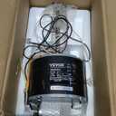 VEVOR OEM Upgraded Condenser Fan Motor, 1/4 HP 1100RPM, Replacement for ac GE Genteq Carrier Bryant Payne Dayton, 5KCP39EGS070S, 5KCP39EGY823S, 3905, HC39GE237, 6DLL0, Reversible Rotating + Capacitor