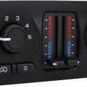 599-210XD Front A/C Heater Climate Control Module Compatible with 2002-2009 Chevy Silverado Suburban Tahoe Avalanche GMC Sierra Yukon Escalade Envoy Bravada Buick Rainier Saab 9-7X