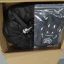 ROOZO Youth Kids Dirt Bike Helmet DOT Approved, Full Face Motocross Set | 4-in-1 set includes goggles gloves storage bag, ultra-light design, adjustable visor and washable liner for ATV UTV, BLACK, Large