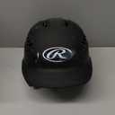 Rawlings | R16 VELO Baseball Batting Helmet | Senior (6 7/ 8" - 7 5/ 8") | Matte Black