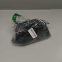 BOYATU Travel Makeup Bag Organizer Cosmetic Bag: 3 Pcs Set Make up Bags for Women with Handle - Waterproof Vegan Leather Toiletry Bags Travel Essentials Pouch with Compartments (01-Black)