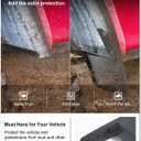 Kiwi Master Mud Flaps for 2018-2026 Jeep Wrangler JL (Not Fits Willys/Rubicon/4xe), OEM Replacement # 82215333 82215332AB, Heavy Duty Mud Guards, Front & Rear Splash Guards, 4 Pcs Set