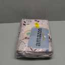 JSD 100% Cotton Pink Floral Sheet Set Queen, 300 Thread Count Printed Sateen Sheets, Soft Breathable Cooling Bed Sheets Deep Pocket