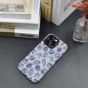 DAIZAG Case Compatible with for iPhone 11 Pro,Cute Blue Seashell Phone Case for iPhone 11 Pro for Girl Women Boy Men