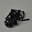 BARKLESS Dog Muzzle, Basket Muzzle for Biting, Chewing and Scavenging, Humane Cage Mouth Cover, Perfect for Grooming and Training Large Aggressive Reactive Dogs (L, Black)