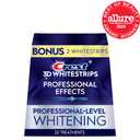Crest 3D Whitestrips Professional Effects  Teeth Whitening Kit, 22 Treatments (20 + 2 Bonus), Each with 1 Upper/1Lower, 44 Strips  Crest 3DWhite Teeth Whitening Strips