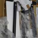 Overbed Table with Wheels Adjustable Height Beside Desk Rolling Hospital Over Bed Table Laptop Stand for Couch Tray Table Bed Sofa Side Table Computer Workstations-Coffee