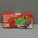 ARTISTRO 24 Watercolor Markers with Flexible Brush Pens for Pros & Beginners - Consistent, Smooth, Washable, Non-Toxic, Ideal for Coloring, Calligraphy, & Manga