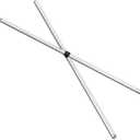 Compatible with Coleman Ozark Trail First Up 10 X 10 Canopy Gazebo Side Truss Bar Length 39 7/8" Replacement Parts White