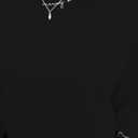 Christmas Sweatshirt Women Christmas Light Sweatshirts Merry And Bright Xmas Long Sleeve Shirts Crewneck Pullover Tops (Black, S)