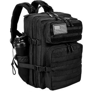 LHI Tactical Military Backpack for Men and Women 25L/35L Army Assault Pack Bag Small Rucksack with Bottle Holder
