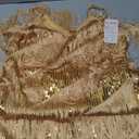 IWEMEK Women's Salsa Latin Dance Dress Ballroom Costume Sequin Tassel Fringe Flapper 1920s Gatsby Party Spaghetti Straps Roaring 20s Cocktail Rhythm Tango Cha Rumba Gold Medium