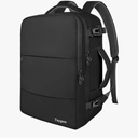 Taygeer Travel Laptop Backpack for Men Women, Airplane Approved Travel Backpack Suitcase with Usb Charging Port, Lightweight College 35l Luggage Bag 15.6inch Laptop Mochila Gifts for Business,Black