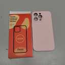 Vooii Compatible with iPhone 15 Pro Max Case, Upgraded Premium Silicone, [Camera Protection] [Soft Anti-Scratch Microfiber Lining] Shockproof Phone Case for iPhone 15 Pro Max 6.7 inch - Chalk Pink
