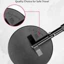 KEMIMOTO Premium Billet Aluminum Motorcycle Mirrors, 7/8'' Handlebar Mount, Compatible with E-Bikes, Scooters, ATVs, and UTVs