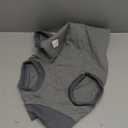 SlowTon Dog Recovery Suit - Surgery Recovery Suit for Female Male Dogs, Dog Onesie After Spay Abdominal Wounds, E-Collar Cone Alternative Prevent Licking Pet Surgical Suit(Grey,L) (Large(Back:14.6'', Chest:19-22''))