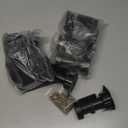 12 Pack Black Cabinet Leveler Legs Adjustable Furniture Legs Adjusts from 3-7/8" to 5-1/8", for Furniture, Cabinets Ect
