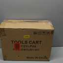 Portable Metal Tool Box, 3 Drawers Lockable Heavy Duty Tool Chest Storage Toolbox with Ball-Bearing Slides and 2 Metal Latches Closure for Garage, Workshop, Repair Shop (Pink)