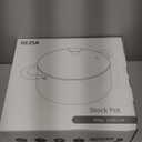 BEZIA 6 Quart Nonstick Stock Pot with Lid, Induction Cooking Pot Soup Pot, Non-toxic and Oven Safe, Perfect for Stews, Soups and All Stovetops, PFOA PFAS Free (6qt/9.5in)