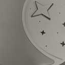 Flush Mount Ceiling Light, 30W Large Modern LED Ceiling Lights, 3000K/4500K/6500K Selectable, Moon and Star Ceiling Light Fixture for Bedroom Kitchen Dining Room(15.75 Inch)