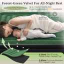 CHERIMOR Twin XL Air Mattress with Built-in Pump, 18" Raised Comfort, 500lbs Heavy-Duty Support, Anti-Sag Horizontal Beam, Leak-Resistant, 2-Min Fast Inflation Blow Up Bed for Home Guests & Camping