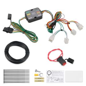 WATERWICH 4-Pin Trailer Wiring Harness Compatible with Nissan Altima 2007-2015 Altima Coupe 2008-2013 Maxima 2004-2014 Sentra 2007-2012 Replacement for 56022 for Trailer Lights Connect