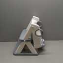 Potty Training Toilet Seat with Step Stool Ladder for Boys and Girls, 2 in 1 Potty Training Toilet, Splash Guard Anti-Slip Pad Step Stool (Gray-White)